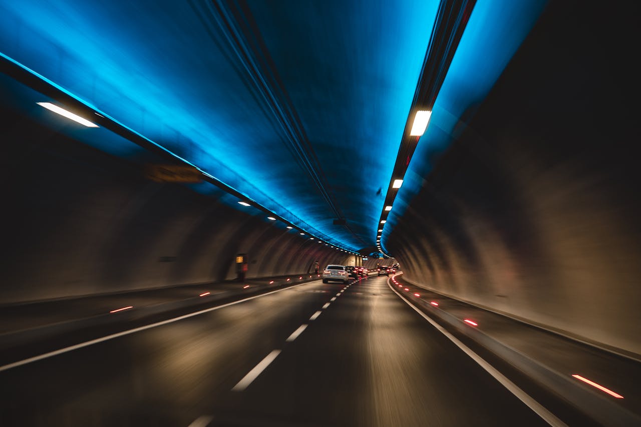 Världens längsta biltunnel